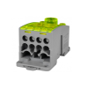 Blok rozdzielczy LKN 250A (1x120/4x16 - 2x35,1x25,4x16,4x10) - żółty AL/CU